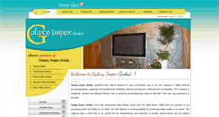 Desktop Screenshot of galaxyimpex.net
